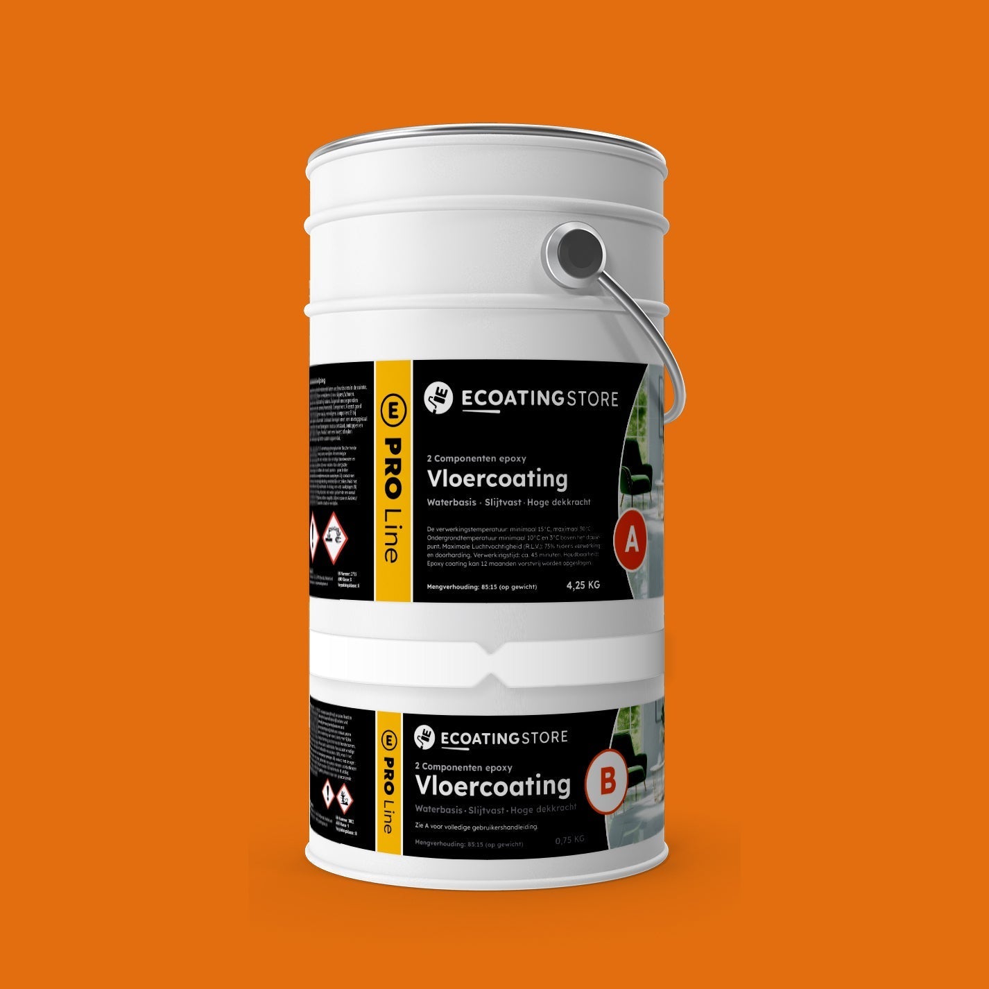 Pintura epoxi - RAL 2011