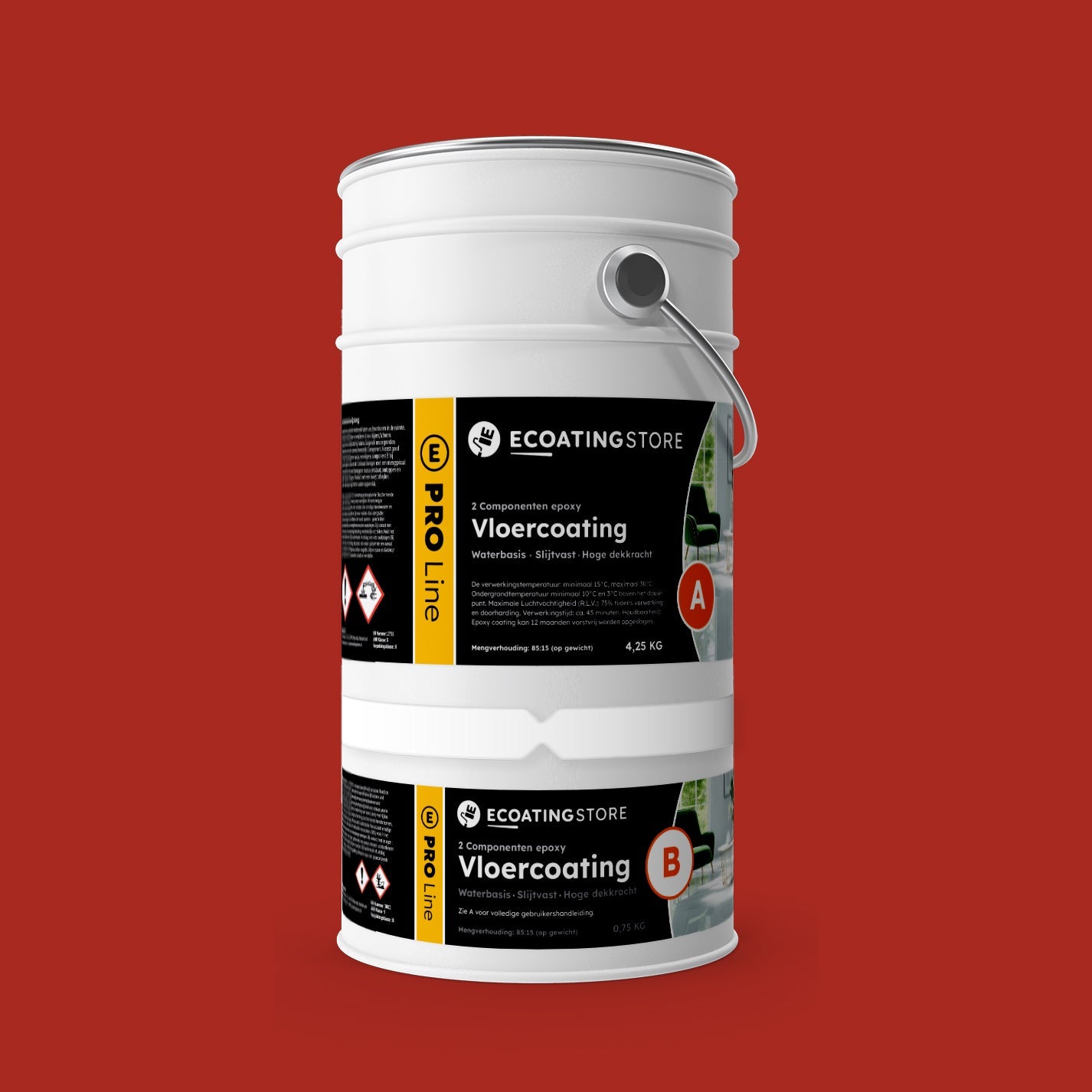 Revestimiento para suelo de garaje - RAL 3000