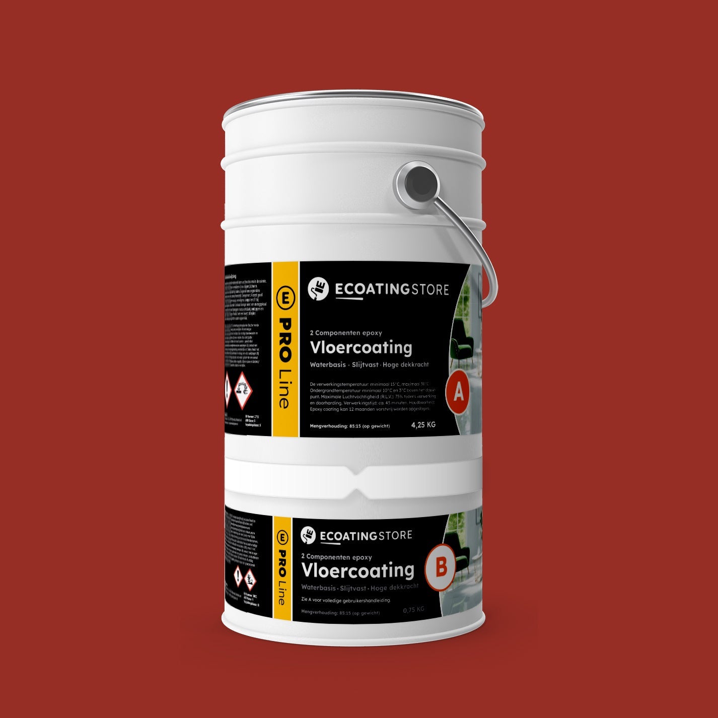 Revestimiento de suelo de garaje - RAL 3013