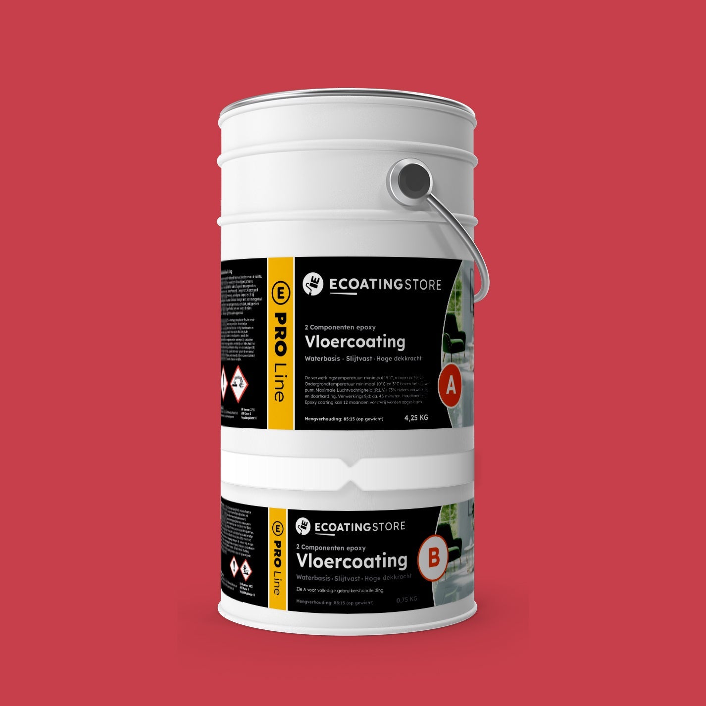 Revestimiento de suelo para garaje - RAL 3018