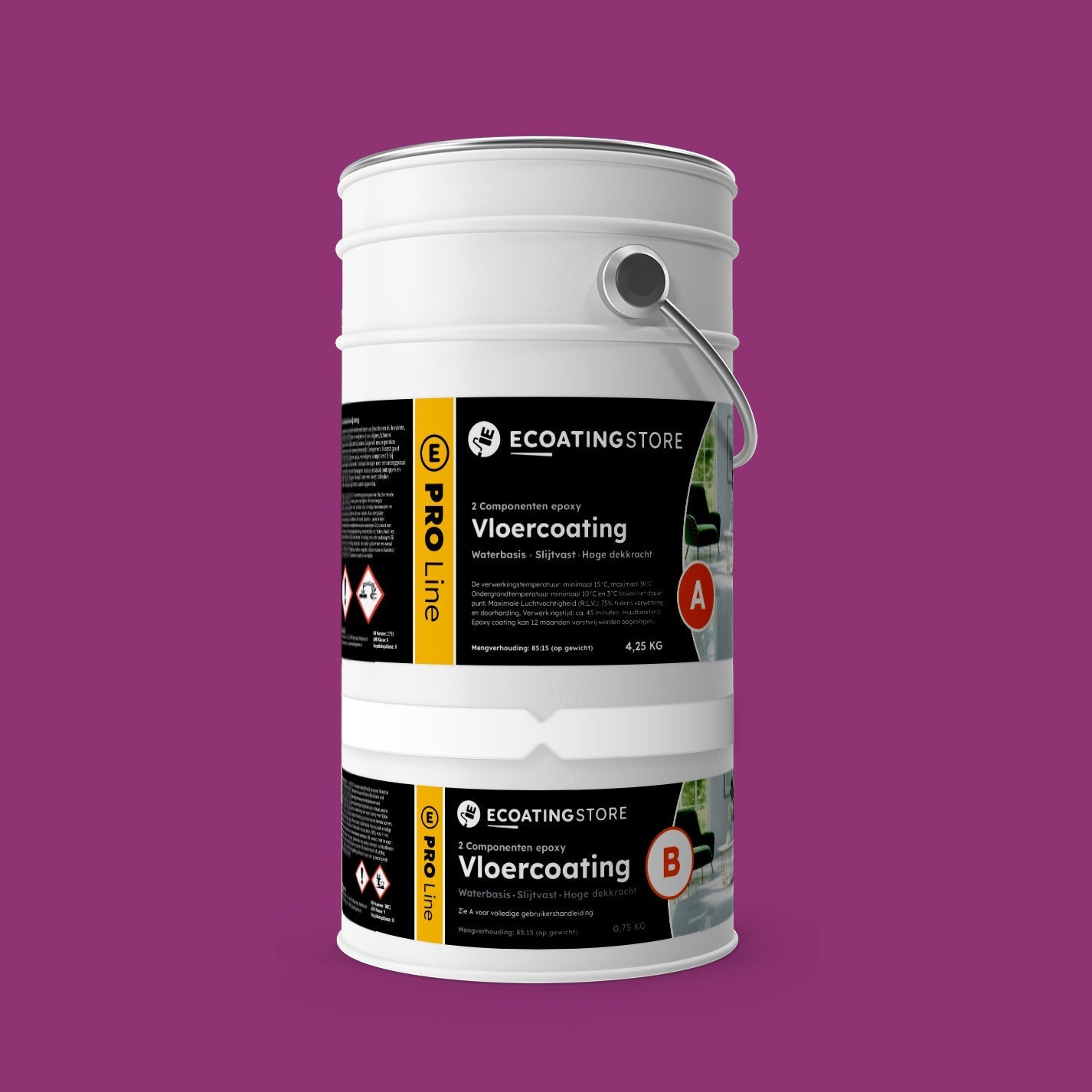 Pintura epoxi - RAL 4006