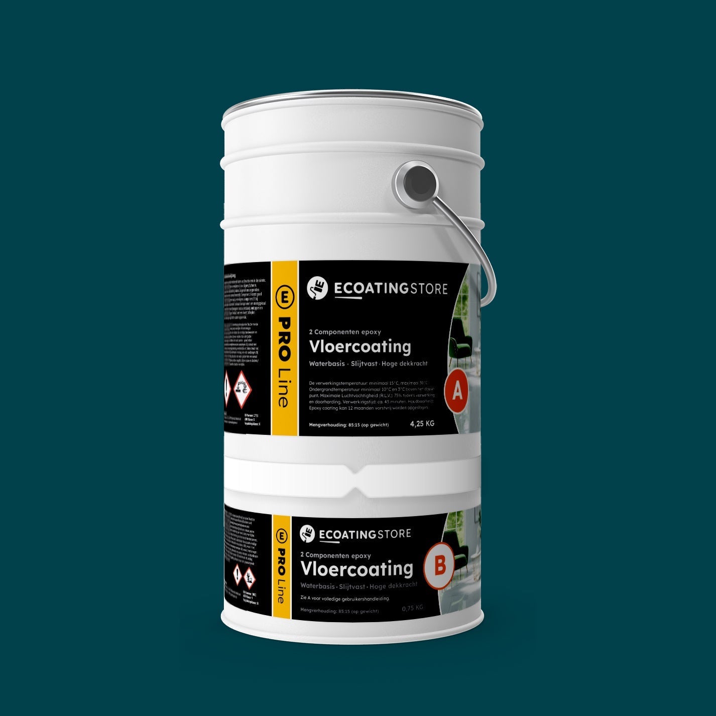 Pintura epoxi - RAL 5020