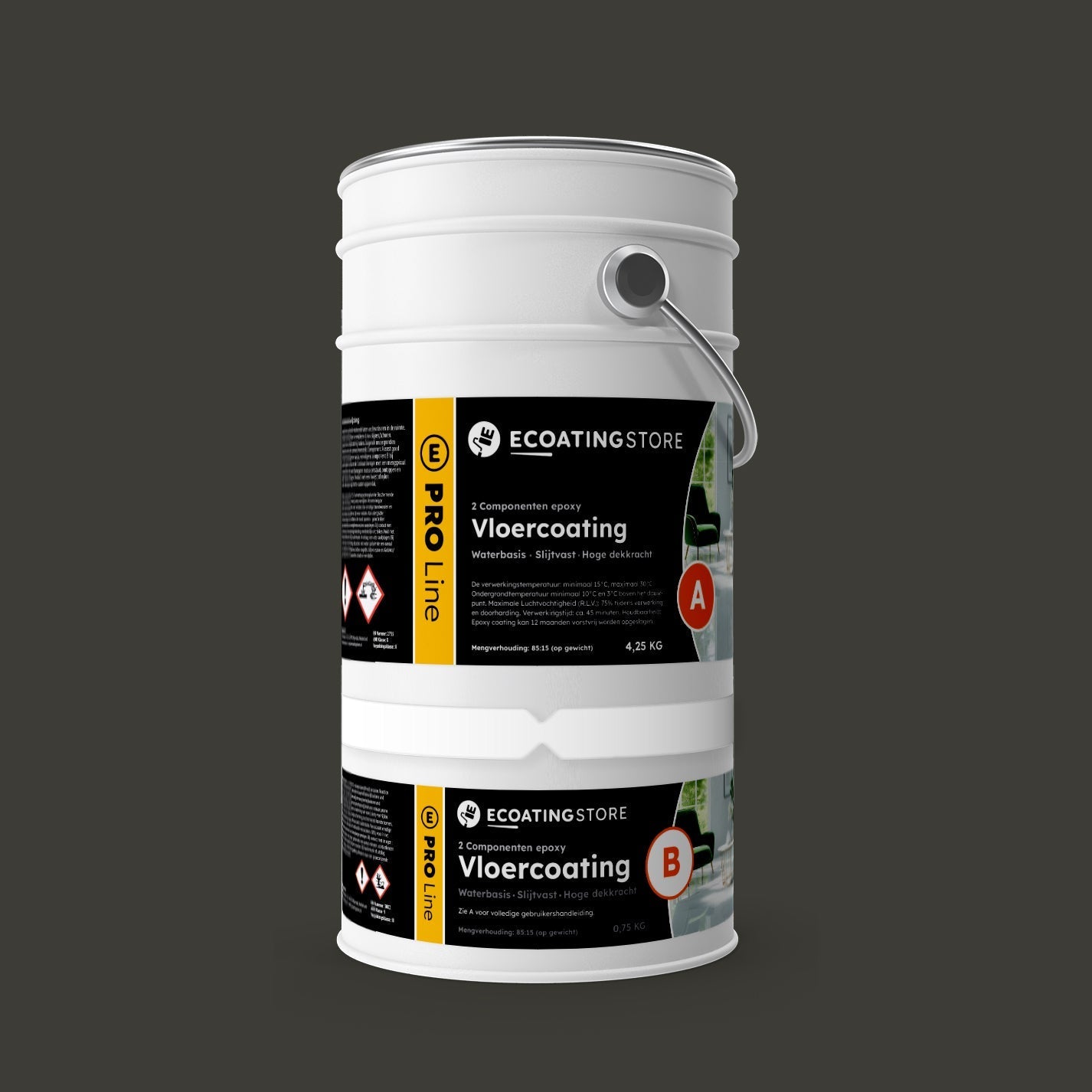 Pintura epoxi - RAL 6015