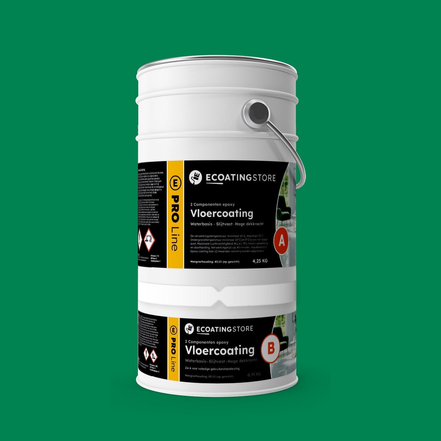 Pintura epoxi - RAL 6024