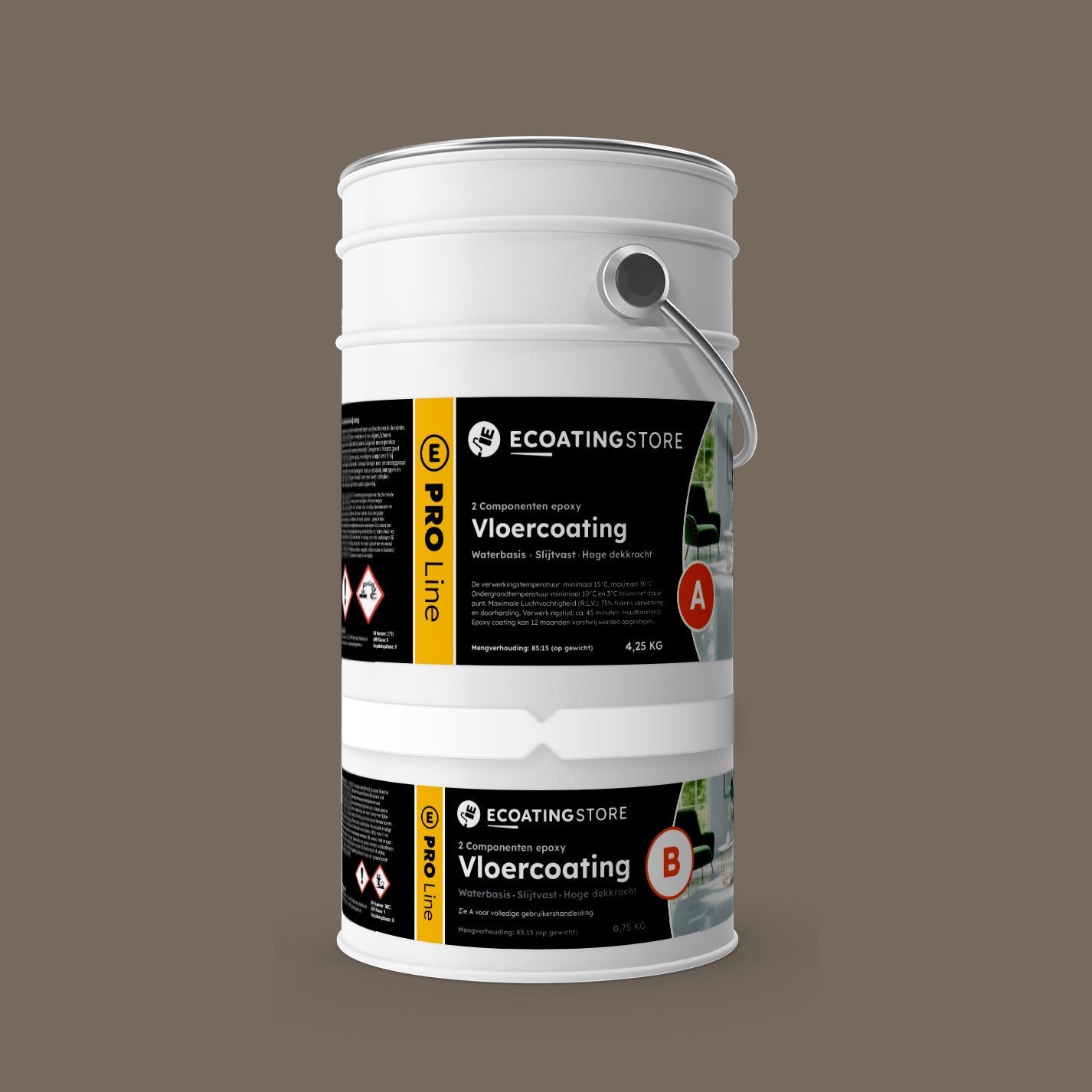 Pintura epoxi - RAL 7006