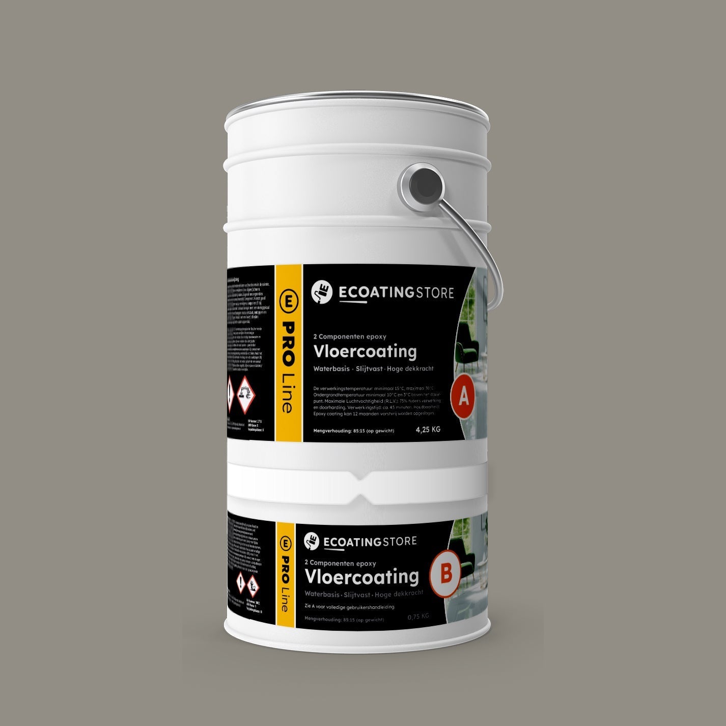 Recubrimiento de suelo - RAL 7030