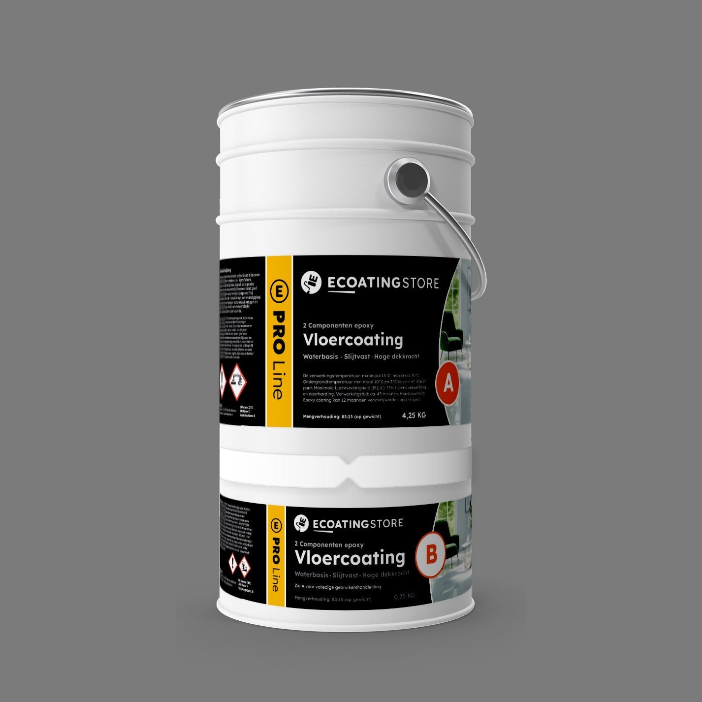 Revestimiento de suelo - RAL 7037