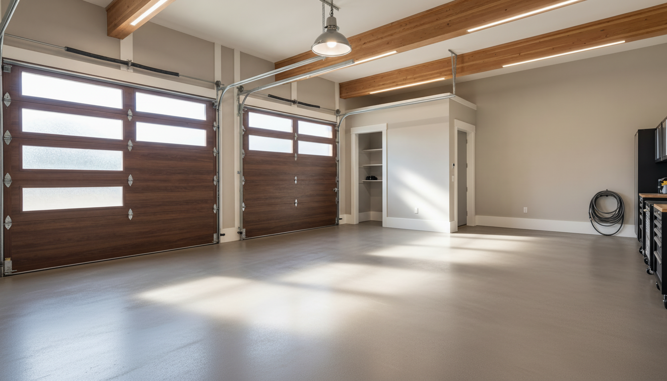 Pintura epoxi suelo garaje - RAL 7036