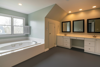 Pintura epoxi suelo garaje - RAL 7026